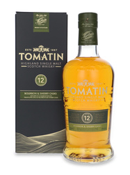 Tomatin 12-letni Bourbon & Sherry Cask /bez opakowania / 43% / 0,7l