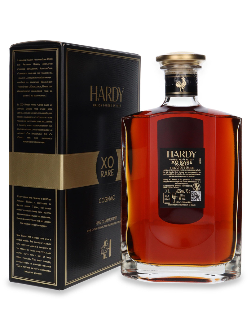 Cognac Hardy XO Rare Fine Champagne / 40% / 0.7l