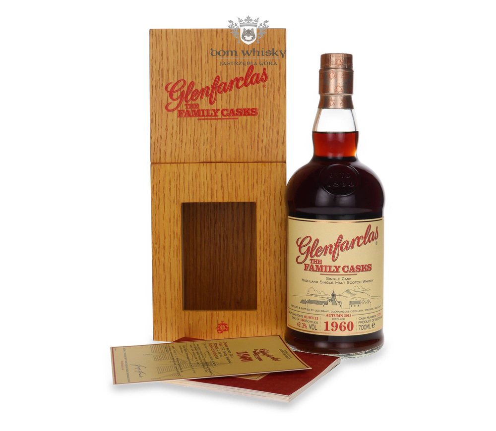 Glenfarclas The Family Casks 1960 (Bottled 2013) / 42.3% / 0.7l