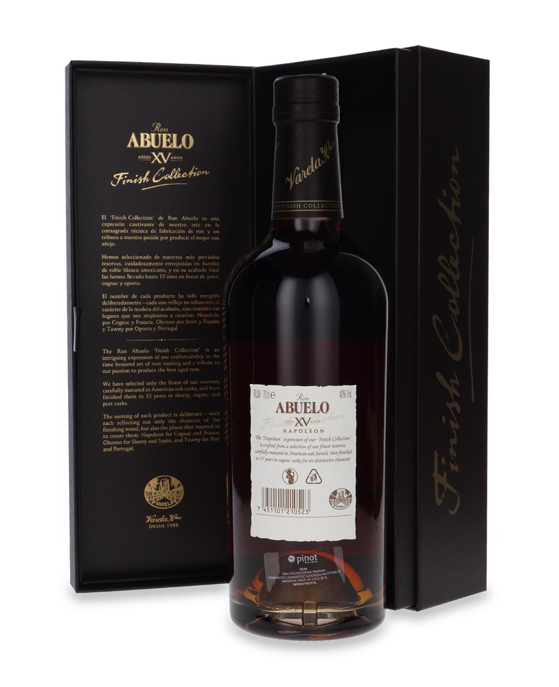 Ron Abuelo XV Napoleon Cask Finish Rum /Panama/ 40% / 0,7l