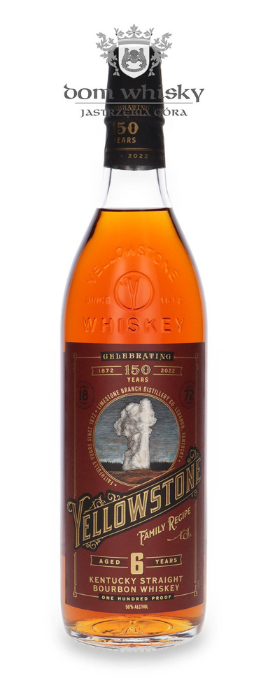 Yellowstone Family Recipe 6-year-old Kentucky Straight Bourbon / 50%/ 0.75l
