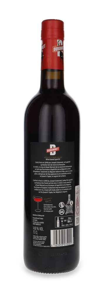 Dubonnet Rouge Aperitif / 14,8% / 0,75l