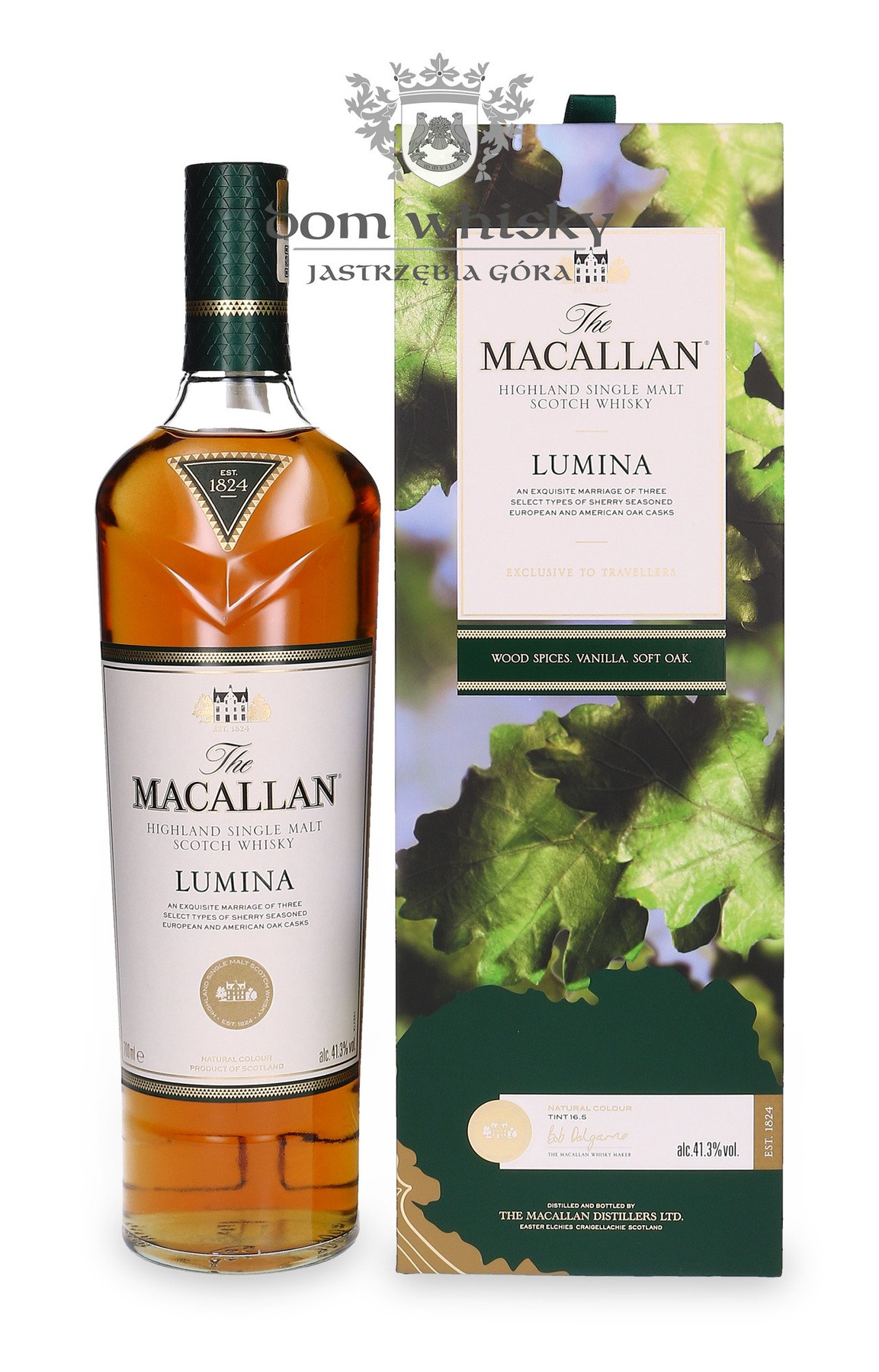 ウイスキー MACALLAN LUMINA Macallan LUMINA Highland Single Malt Scotch Whisky 41,3% 0,7 l