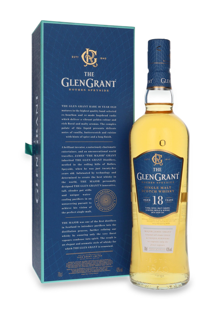 Glen Grant 18-letni / 43% / 0,7l