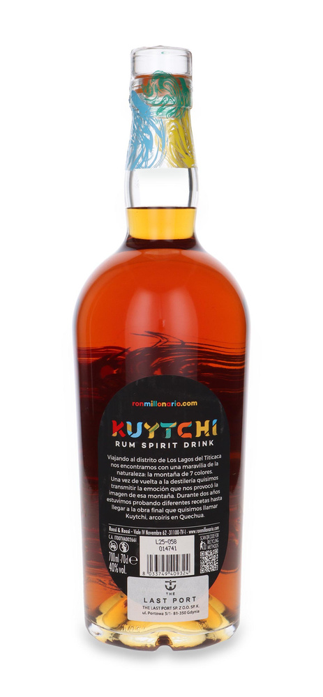 Ron Millonario Kuytchi / 40% / 0.7l