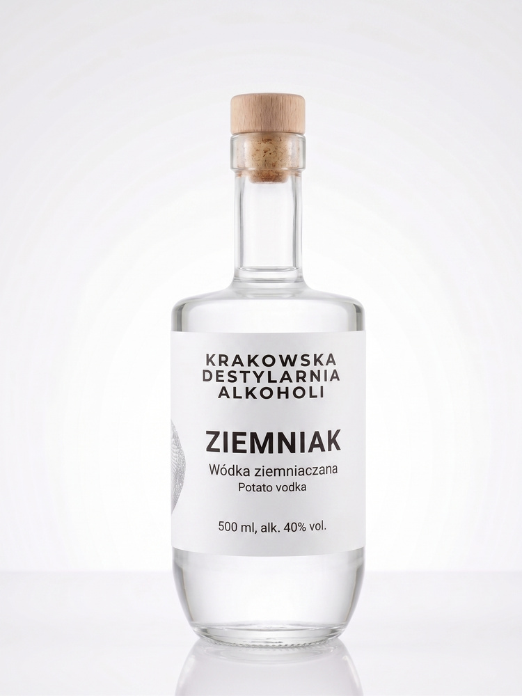 Krakowska Destylarnia Alkoholi Wódka Ziemniaczana /40% /0,5l