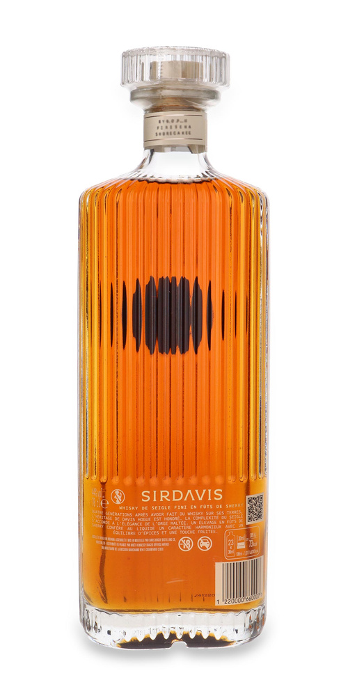 SirDavis American Rye Whisky / 44%/ 0,7l