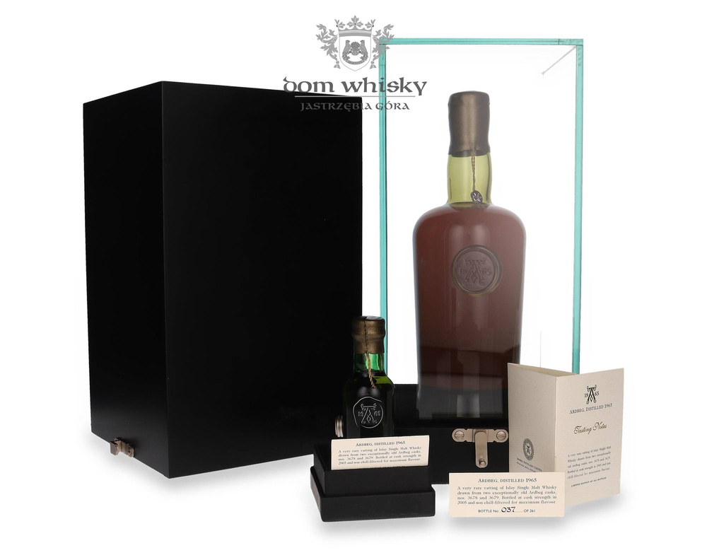 Ardbeg 1965 (Bottled 2005) Glass Museum Case (Bottle no 037) / 42.1% / 0.7l