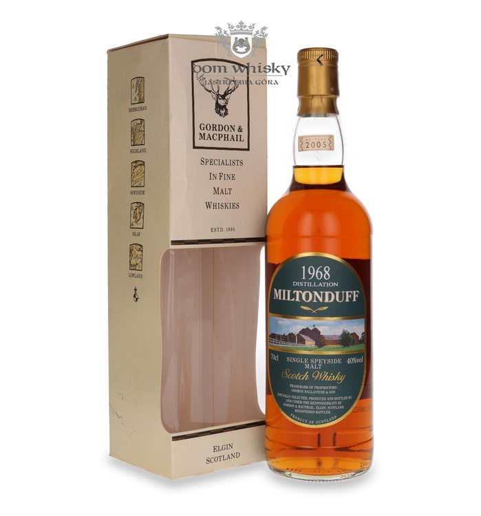 Miltonduff 1968 (Bottled 2005) Gordon & MacPhail / 40%/ 0,7l