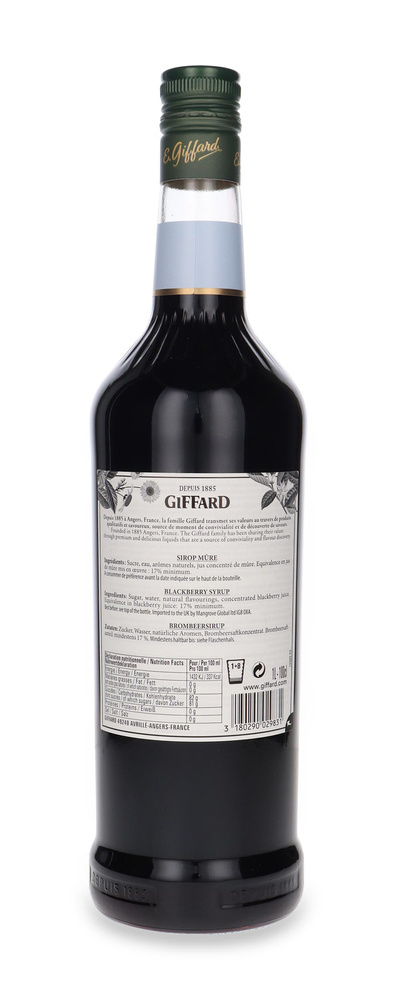 Syrop Giffard Jeżyna (Blackberry) 1,0L