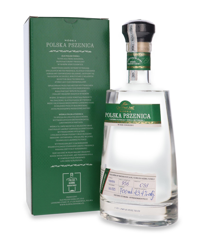 Wódka Polska Pszenica / 43,4% /0,7l