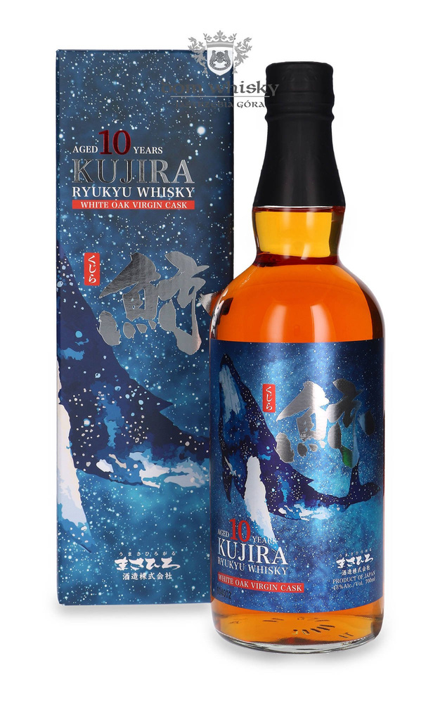 Kujira 10-year-old, Ryukyu Whiskey White Oak Virgin Cask /43%/ 0.7l