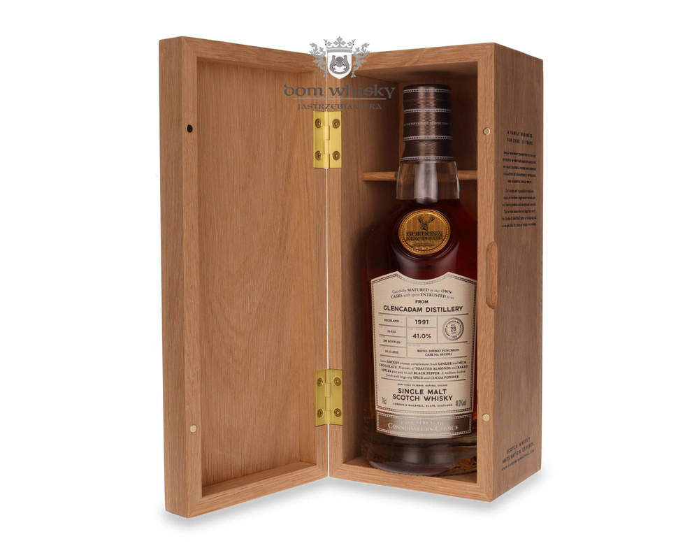 Glencadam 28 years old (D.1991, B.2020) Connoisseurs Choice / 41% / 0.7l