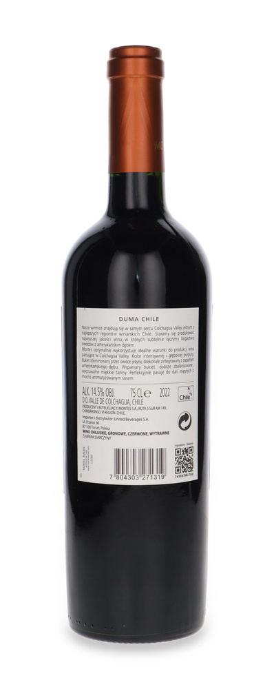 Montes Reserva Malbec / 14,5% / 0,75l