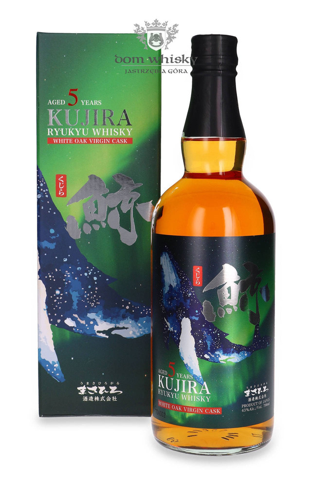 Kujira 5-letnia, Ryukyu Whisky White Oak Virgin Cask /43%/ 0,7l		