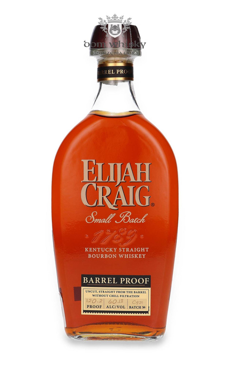 Elijah Craig 12-letni Small Batch Barrel Proof (Batch No. C921) / 60,1%/ 0,7l	