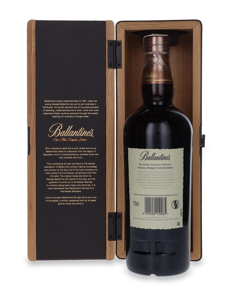 Ballantine's 30-letni / 40% / 0,7l Uszkodzone opakowanie.