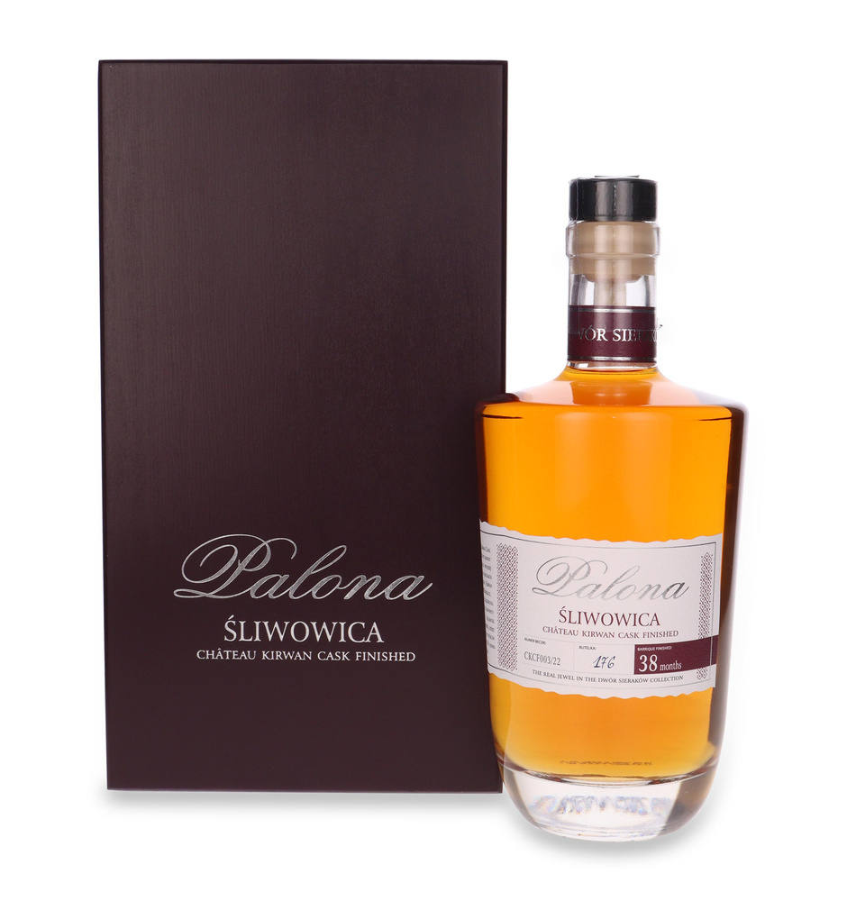 Wódka Dwór Sieraków Palona Śliwowica Chateu Kirwan Cask Finish Barrique 3 /52%/0,7l