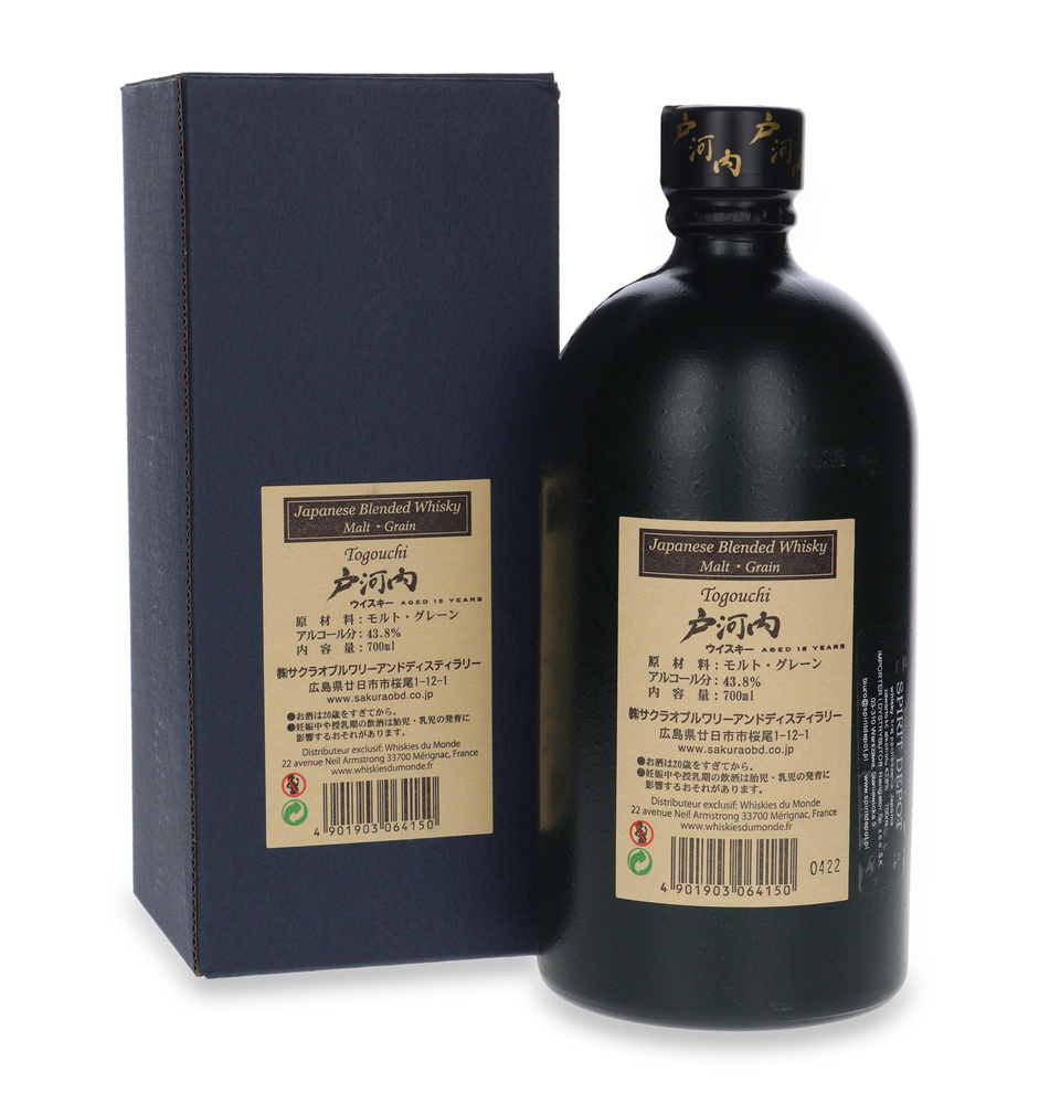 Togouchi 15 years old /43.8%/ 0.7l