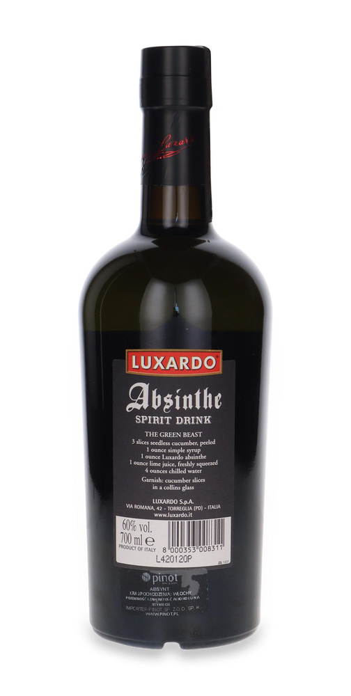 Luxardo Absinthe La Fata Verde / 60% / 0,7l