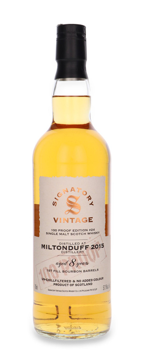 Miltonduff 8-letni 100 PROOF Edition #24 Signatory Vintage /57,1% / 0,7l