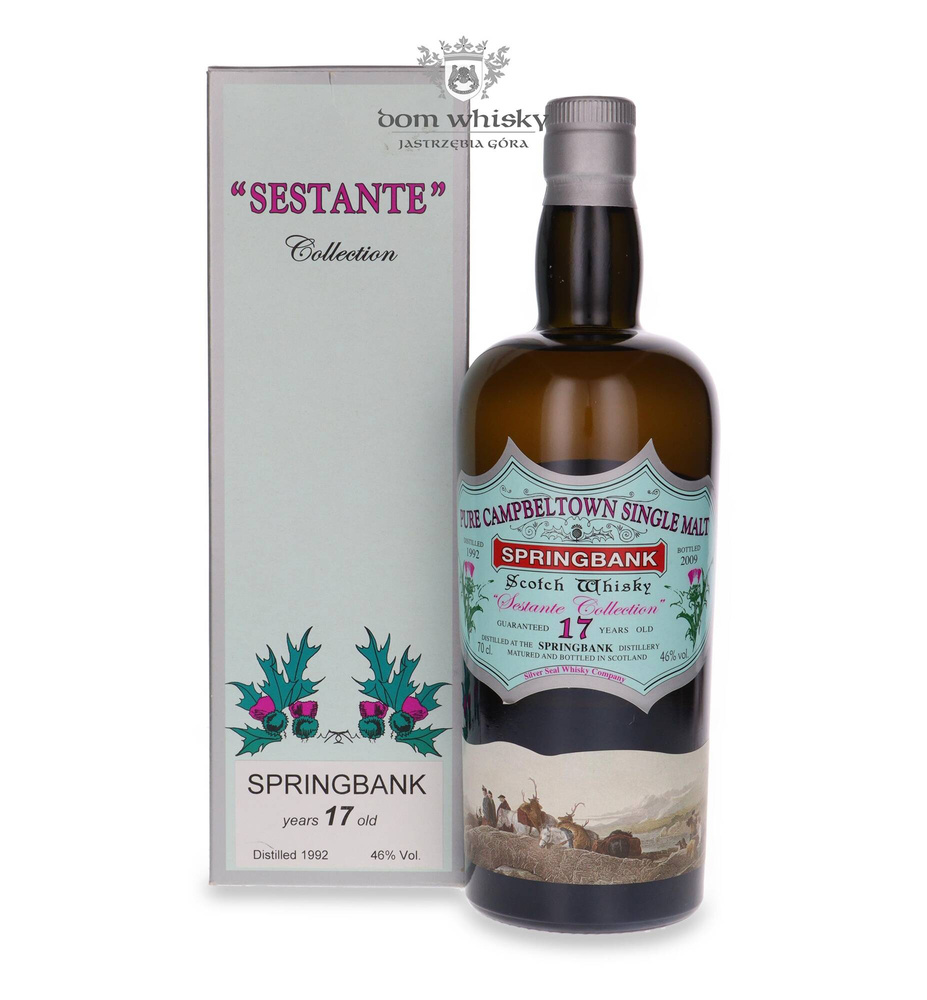 Springbank 17-letni (D.1992, B.2009) Sestante Collection / 46% / 0,7l