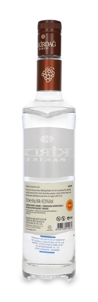 Tekirdag Raki No.10 / 47,5% / 0,7l