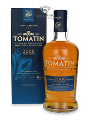 Tomatin 12-letni (D.2008, B.2021) French Collection, Rivesaltes Cask / 46% / 0,7l	 