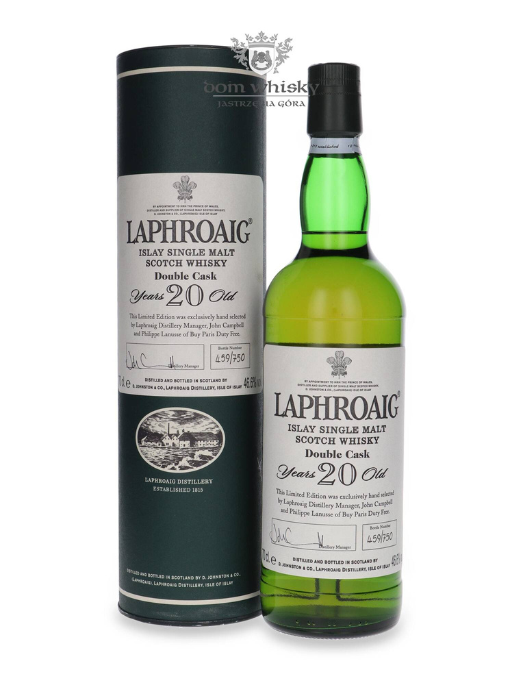 Laphroaig 20-year-old Double Cask, Limited Edition / 46.6% / 0.7l