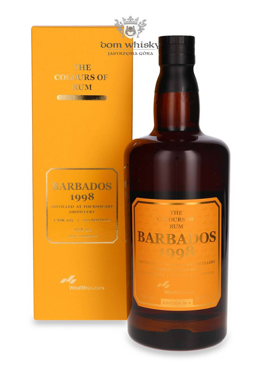 Foursquare Barbados 1998, 22-letni Limited Edition No8 The Colours Of Rum / 58,8% / 0,7l