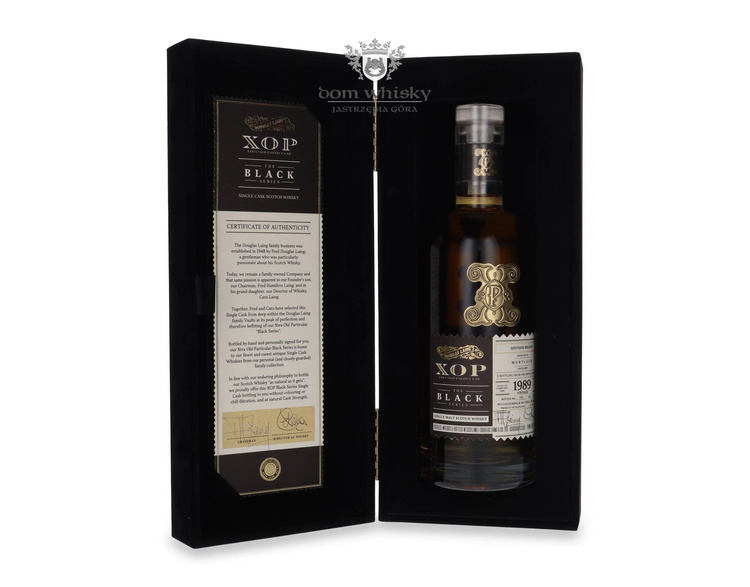 Mortlach 1989 (Bottled 2019) Douglas Laing’s XOP The Black Series / 44,5%/ 0,7l