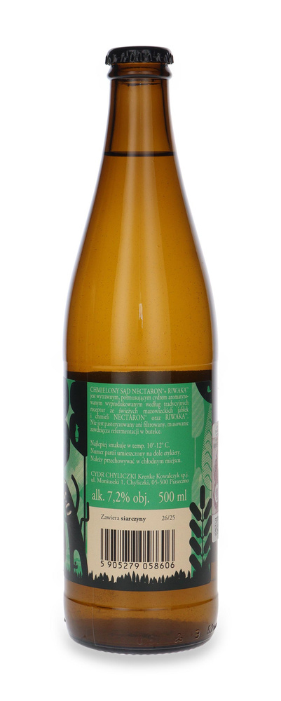 Cydr Chyliczki Chmielony Nectaron + Riwaka / 7,2% / 0,5l