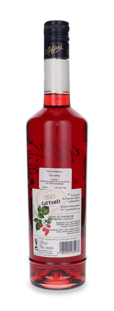 Likier Giffard Malina (Raspberry) 16% 0,7L