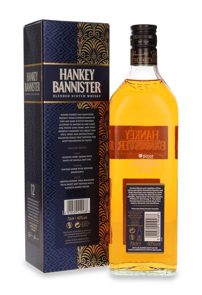 Hankey Bannister Regency 12-letni /40%/ 0,7l
