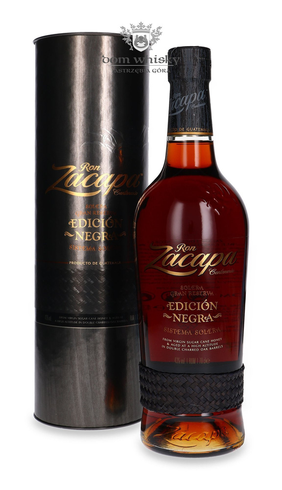 Ron Zacapa Edicion Negra Solera Gran Reserva / 43% / 0.7l
