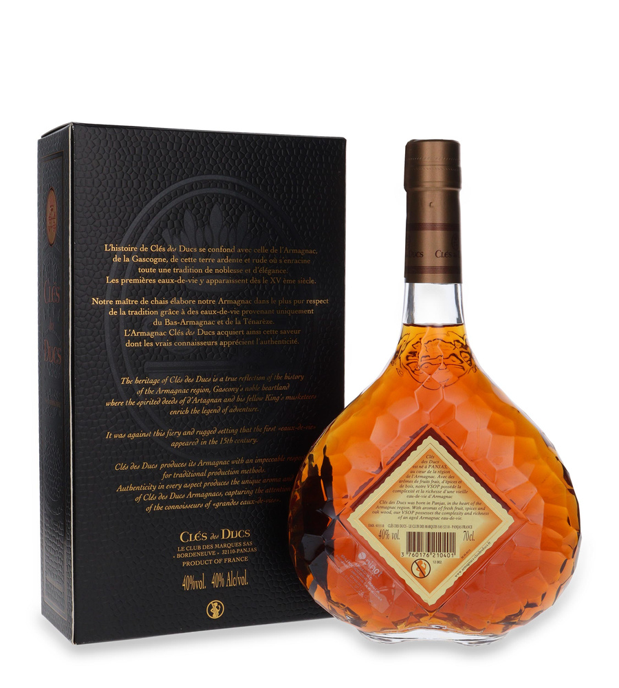 Armagnac Cles des Ducs VSOP / 40% / 0.7l