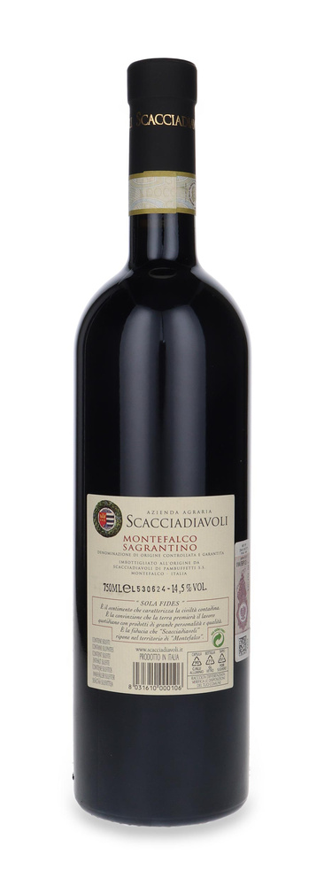 Montefalco Sagrantino 2021 Scacciadiavoli / 14.5% / 0.75 L