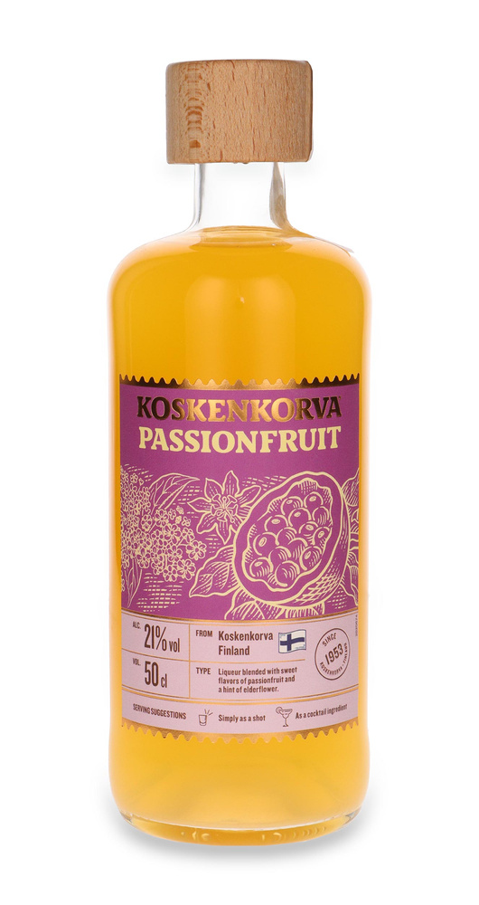 Koskenkorva Passionfruit Liqueur / 21% / 0.5l