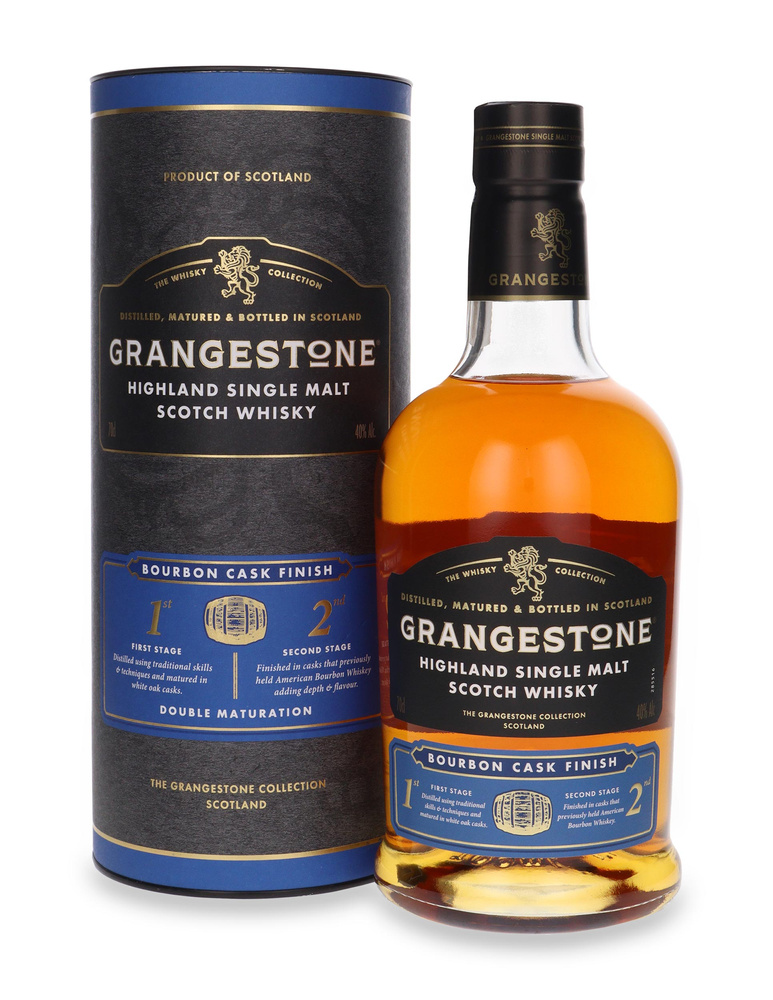 Grangestone Bourbon Cask Finish Single M. 40% 0,7l