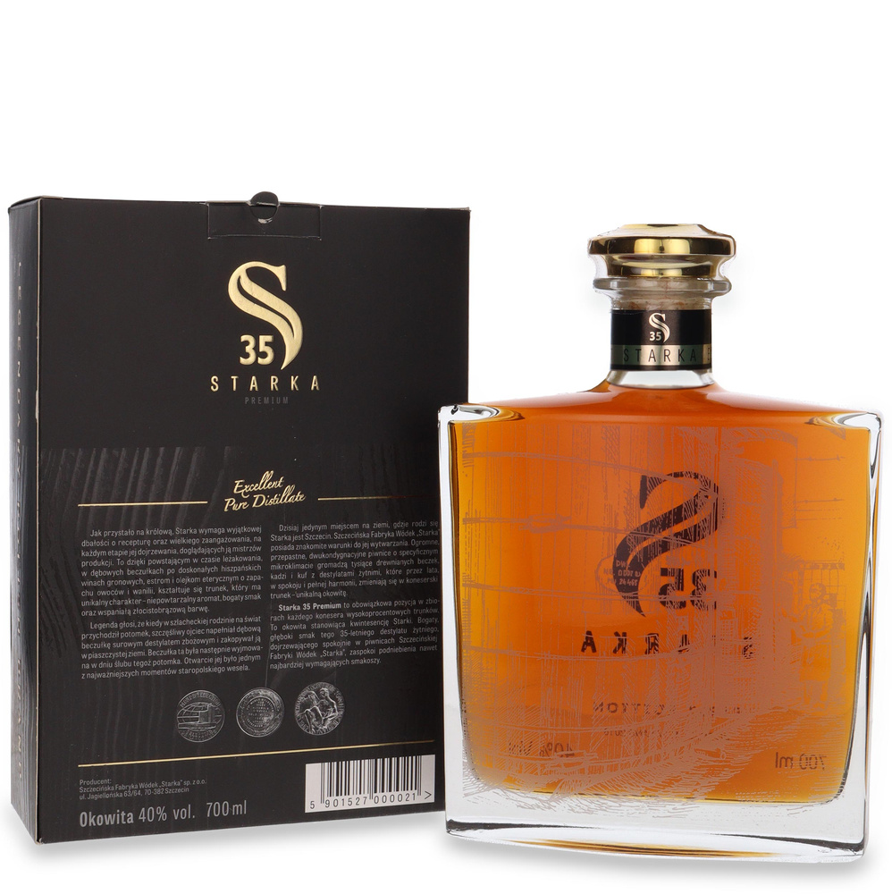 Wódka Starka First Edition 35-letnia / 40% / 0,7l