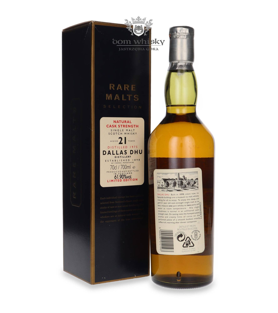 Dallas Dhu 21-letni (D.1975, B.1997) Rare Malts / 61,9% /0,7l