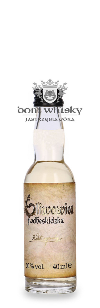 Wódka Slivovica Podbeskidzka / miniature / 50% / 0,04l