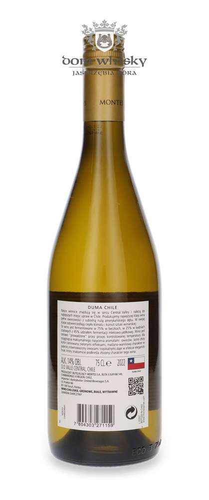 Montes Reserva Chardonnay 2022 /14% / 0,75l