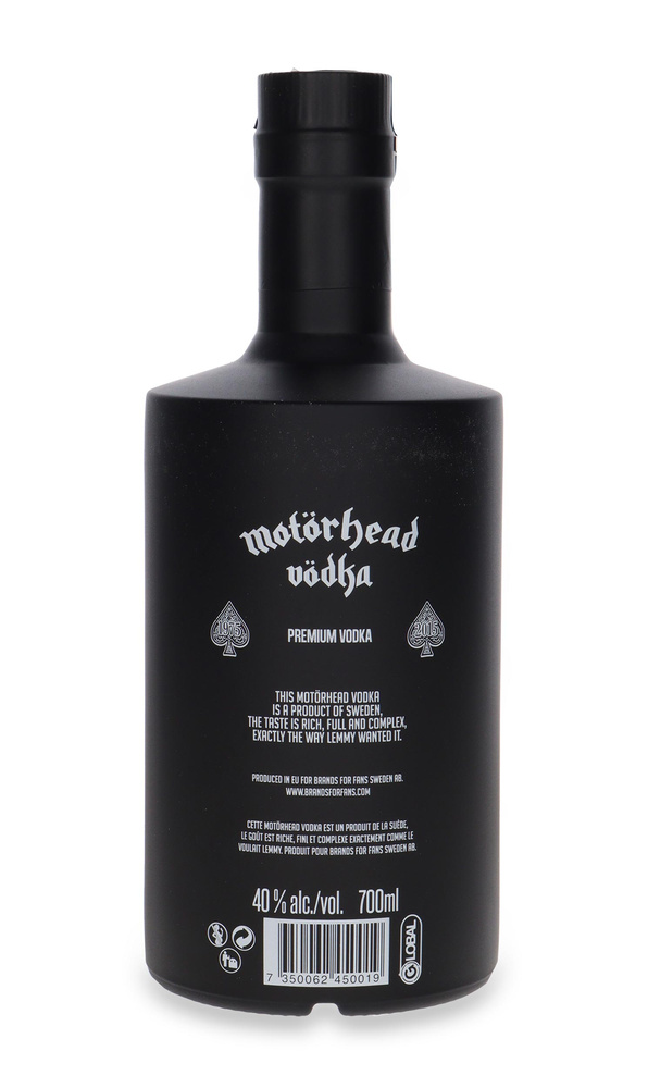Motörhead Vodka Premium (Sweden) / 40%/ 0.7l