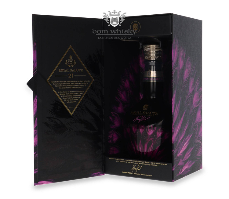 Chivas Royal Salute 21-letni Harris Reed Pink Edition / 40%/ 0,7l