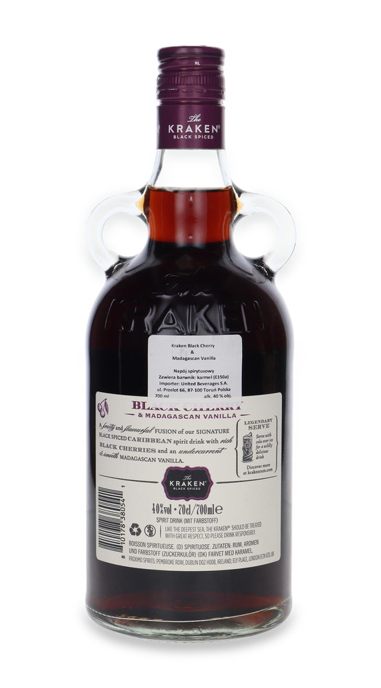 Kraken Black Cherry / 40% / 0,7l