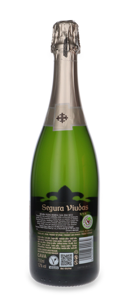 Segura Viudas Reserva Cava Semi Seco / 12% / 0.75l