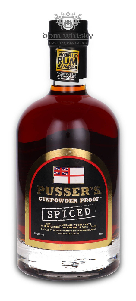 Pusser's Rum Gunpowder Proof Spiced / 54.5% / 0.7l