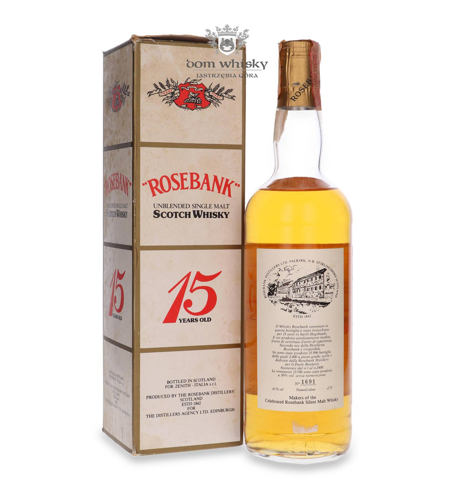 Rosebank 15-year-old / 61% / 0.75l