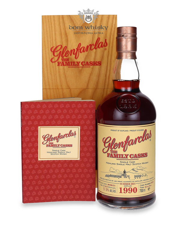 Glenfarclas The Family Casks 1990 (Bottled 2021) / 51,9% / 0,7l